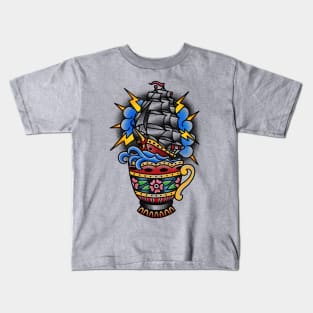 Traditional Ship Kids T-Shirt